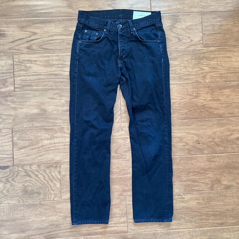 Rag & Bone Jeans Men's Size 28 Standard Issue Fit 3 Slim Straight Leg Dark Wash